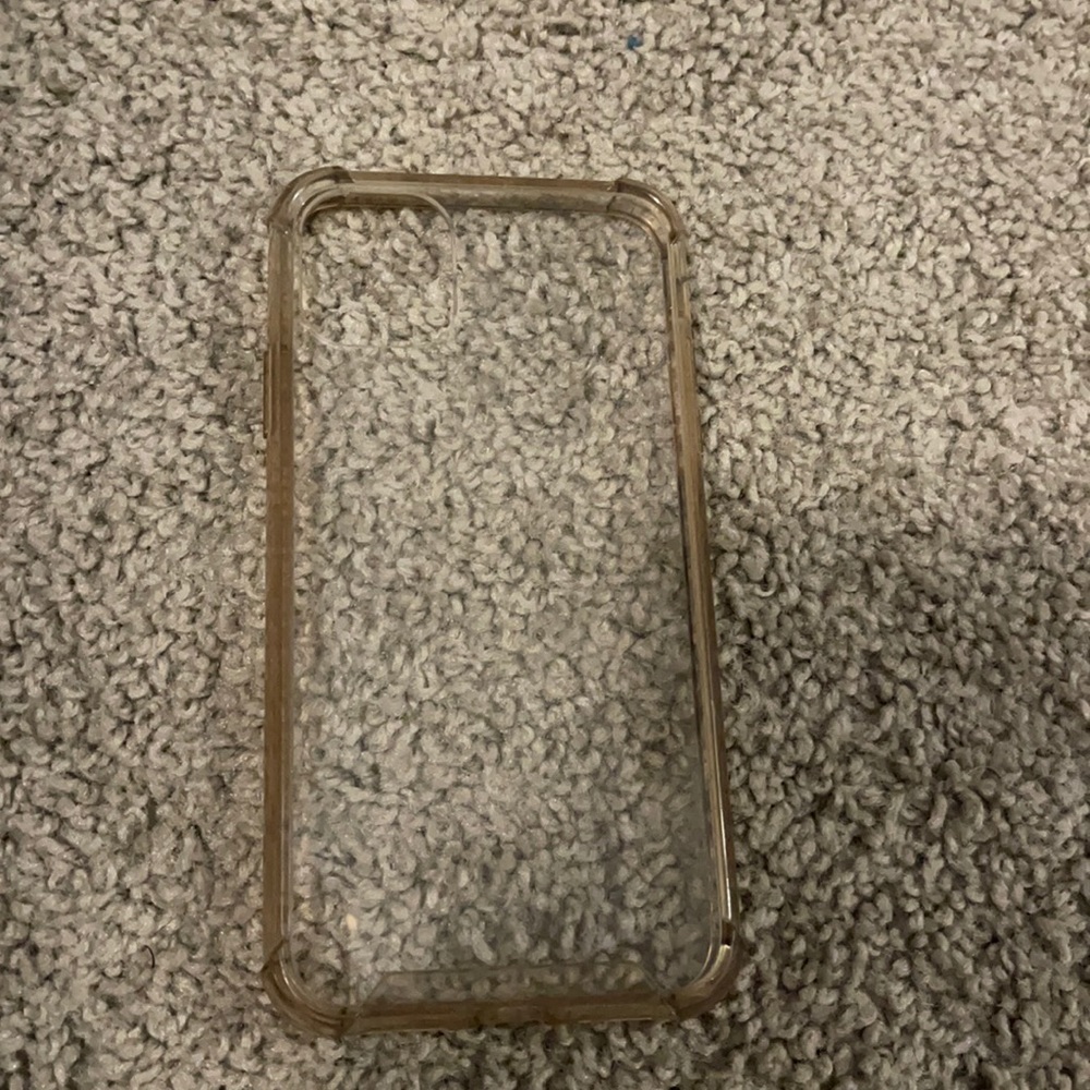 Clear iPhone case
